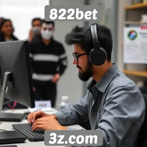 Atendimento ao cliente na 822bet