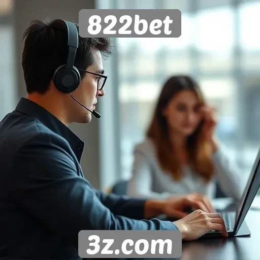 Suporte ao cliente no 822bet